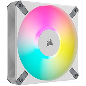 Corsair iCUE AF140 RGB ELITE 140mm PWM Fan - White