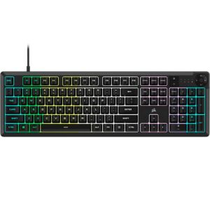 Teclado Corsair K55 Core RGB Gaming Rubber Dome PT