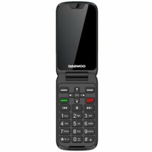 Telefone Móvil Daewoo DW8005 para Personas Mayores/ 4G/ Preto