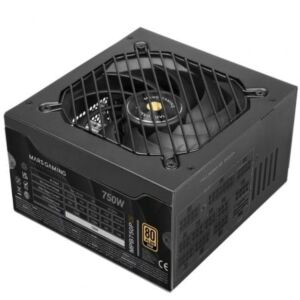 Fonte de Alimentação Mars Gaming MPB750PSI/ 750W/ Ventilador 14cm/ ATX 3.1/ PCIe 5.1/ 80 Plus Gold