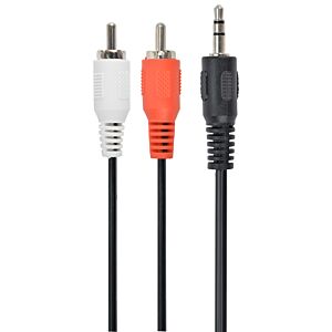 cabo AUDIO GEMBIRD CONECTOR 3,5MM A RCA 5M