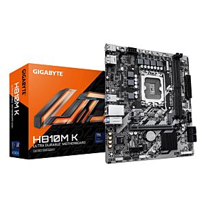 GIGABYTE H810M K motherboard Intel H810 LGA 1851 (Socket V1) micro ATX