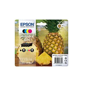 Epson 604 tinteiro 4 unidade(s) Compatível Rendimento padrão Preto, Ciano, Magenta, Amarelo