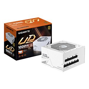 GIGABYTE UD1000GM PG5 V2 ICE fonte de alimentação 1000 W 20+4 pin ATX ATX Branco