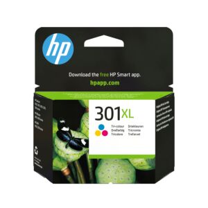 HP Tinteiro Original 301XL Tricolor de elevado rendimento