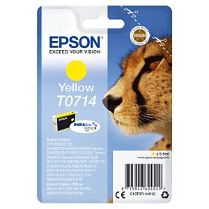 Epson T0714 tinteiro 1 unidade(s) Original Rendimento padrão Amarelo