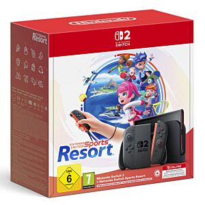 Nintendo Switch 2 & Switch Sports Resort consola de jogos portáteis 20,1 cm (7.9") 256 GB Ecrã táctil Wi-Fi Preto