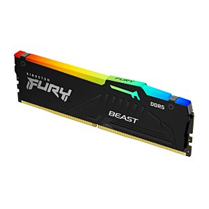 Kingston Technology FURY Beast RGB módulo de memória 16 GB 1 x 16 GB DDR5 6000 MT/s 288-pin DIMM