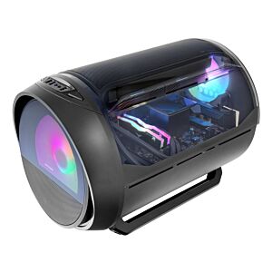 Mars Gaming MC-CYLON Mini Tower Preto