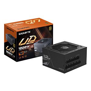 GIGABYTE UD1000GM PG5 V2 fonte de alimentação 1000 W 20+4 pin ATX ATX Preto