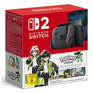 Nintendo Switch 2 + Pokémon Legends: Z-A: Switch 2 Edition consola de jogos portáteis 20,1 cm (7.9") 256 GB Ecrã táctil Wi-Fi Preto