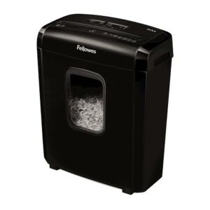 Fellowes Powershred 6M destruidora de papel Trituração micro-corte Preto