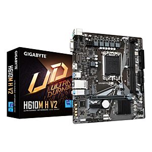 GIGABYTE H610M H V2 motherboard Intel H610 Express LGA 1700 micro ATX