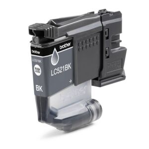 Brother LC521BK tinteiro 1 unidade(s) Original Preto