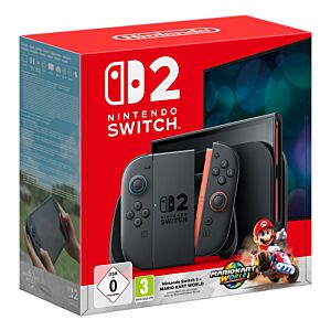 Nintendo Switch 2 + Mario Kart World consola de jogos portáteis 20,1 cm (7.9") 256 GB Ecrã táctil Wi-Fi Preto