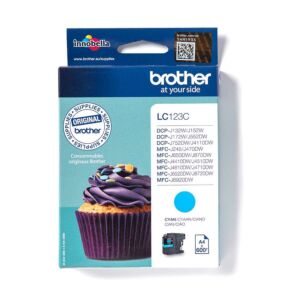 Tinteiro Compativel Brother LC123C