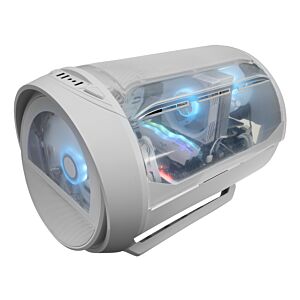 Mars Gaming MC-CYLONW Mini Tower Branco