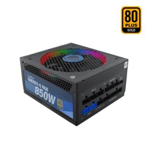 Deep Gaming RGB-850 Rainbow fonte de alimentação 850 W 20+4 pin ATX ATX Preto