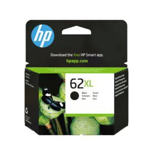 HP Tinteiro original 62XL Preto de elevado rendimento