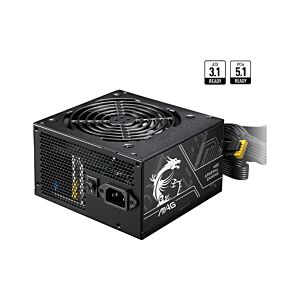 MSI MAG A750BN PCIE5 II fonte de alimentação 750 W 24-pin ATX ATX Preto