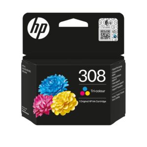 HP Tinteiro 308 Original Tricolor