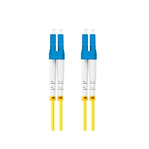 cabo DE FIBRAOPTICA LANBERG 1M MONO LC/UPC-LC/UPC DUPLEX G657A1 LSZH AMARILL